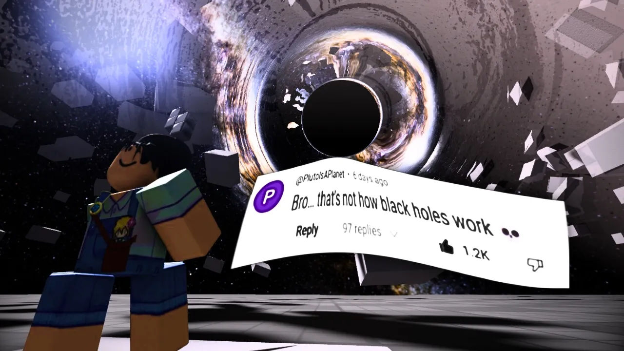 What if Roblox Simulated Black Holes? (bootleg "general relativity")