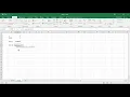 Excel - Poisson Distribution