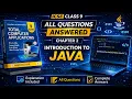 Introduction to JAVA Class 9 Computer Chapter 2 Complete Answer