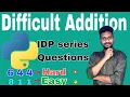 Python IDP Exam Dificult Addition Easy or Hard Question Answer How Pas test Python Tutoral