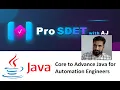 3 What is JDK JRE JVM and features of JAVA Core to Advance Java for Automation Engineers
