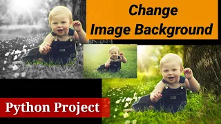 Change Image Background in Python Replace Background Image using PixelLib Python Python Project