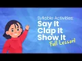 R controlled syllables Multisensory Lesson