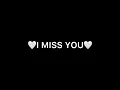 AARON HALL - I MISS YOU (LYRICS)