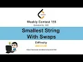 1202 Smallest String With Swaps
