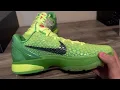 Kobe Grinch Unboxing kickwho xyz