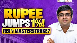 Rupee Surges 1% Against Dollar! RBI's 3 Big Moves Explained | Will INR Recover? | Parimal Ade