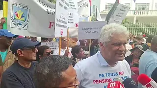 Réforme de la Pension : Manifestation de la Platform Komin Sindikal dans la capitale