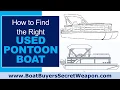 How to Buy a Used Pontoon Boat or Tritoon for Sale Near Me