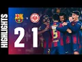 HIGHLIGHTS | FC BARCELONA 2 vs 1 EINTRACHT FRANKFURT | UEFA CHAMPIONS LEAGUE 🔵🔴