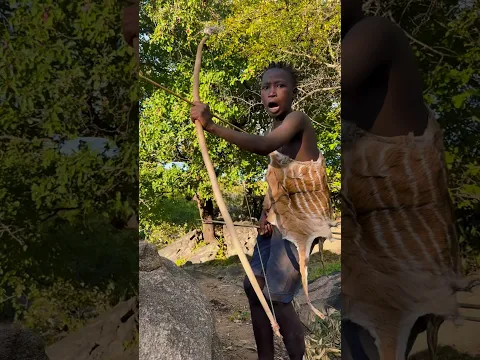 The Brave Young Hunter of Africa #africa #lifestyle #hunter #children