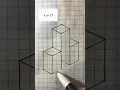 3D Drawing on Paper 3D Bar Chart Drawing