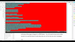 Turn On PHP Errors Warnings and Notices