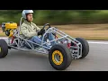 500 DIY Go-Kart Build - Cheap but Super Fun Smooth Ride and Powerful Acceleration