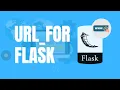 Python Tutorial - Flask for beginners part 6 Using url