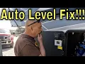 The RV Won t Auto Level Our Lippert 6 Point RV Level Fix