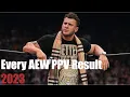 Every AEW 2023 PPV Result
