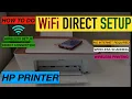 HP Printer WiFi Direct Setup