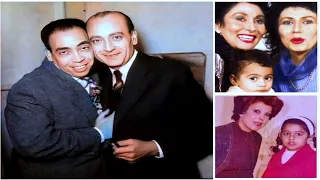 شاهد 33 صورة نادرة للفنانين مع أبنائهم واصدقائهم و كواليس أعمالهم وصورة نادرة لحسني مبارك مع أحفاده 