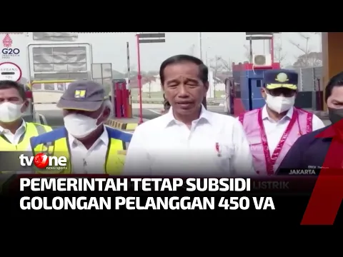 Presiden Tegaskan Tidak Ada Penghapusan Golongan 450 VA