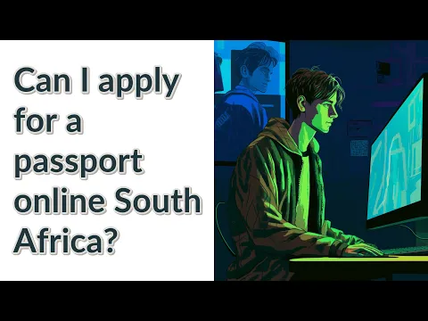 Download MP3 Can I apply for a passport online South Africa?