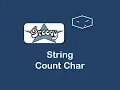 string count char in groovy