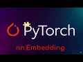 Pytorch Tutorial torch nn Embedding