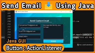 Button ActionListener in Java GUI Tutorial-4