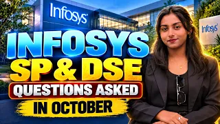 Infosys SP & DSE Question Asked on 19/10/2026 | Infosys SP/DSE Hiring