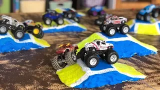 Download DIY Monster Jam Toy Track \u0026 Jumps For Hot Wheels Trucks MP3