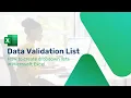 How to Use Data Validation - Microsoft Excel
