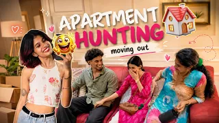 Finally I’m moving out🤩 | Apartment hunting🏠 | Thejathangu😉