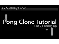 How to make a game like Pong in Unity - Part 7