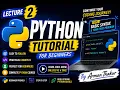Python Tutorial for Beginners Variables Data Types Operators Programs