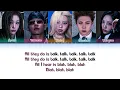 ALLDAY PROJECT 'TALK' Lyrics (올데이프로젝트 'TALK' 가사) (Color coded lyrics Eng/Rom/Han)