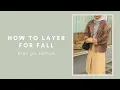 Download Lagu Tips Berpakaian Saat Musim Gugur *biar gak saltum* | Layering 101