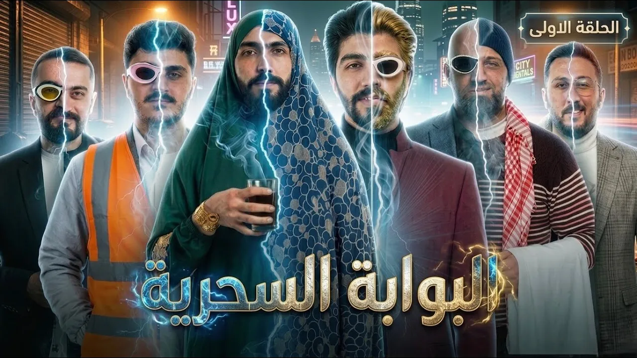 لاقيت بوابة سحرية وسافرت فيها لعالم تاني😱عالم غريب كتير ومخيف🤫(ثلاثية البوابة السحريه) الحلقة الأولى