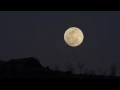 Full Moon Rise Telephoto Timelapse 680 mm