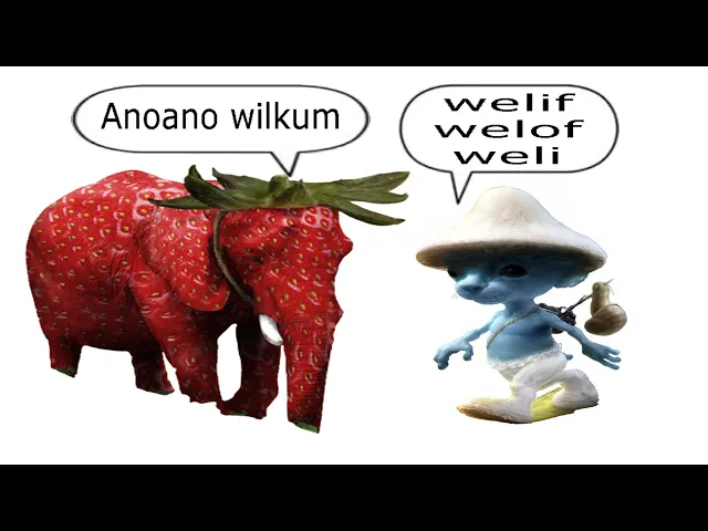 Smurf cat vs Strawberry elephant vs Pineapple owl (Epic Rap Battle)