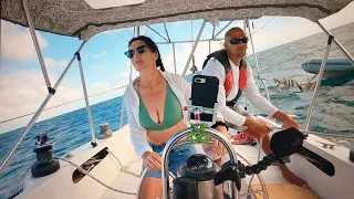 REAL and  RAW CHALLENGES of SAILING the OPEN SEA with NO MOTOR