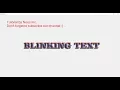 Blinking Text in Visual Basic NET