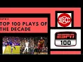 ESPN s Top 100 Plays of the Decade Best Plays from 2010-2020