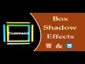 CSS box-shadow and Hover Effects Cool CSS