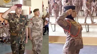 تحية من الملازم في العنصر النسوي الى الفريق الركن ناصر الغنام رئيس الاكاديمية العسكرية 