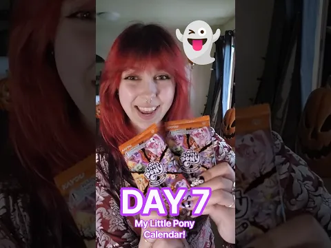 DAY 7 My Little Pony Halloween Calendar!! π¦π | #mylittlepony #mlp #halloween #tcg