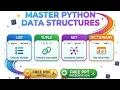 Master Python Data Structures List Tuple Sets Dictionary