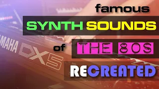 Download Famous Keyboard \u0026 Synth Sounds of the 80s RECREATED! MP3