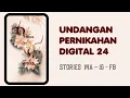Download Lagu 💖🌹GRATIS TEMPLATE PPT - UNDANGAN PERNIKAHAN DIGITAL STORIES WA , IG , FB # 24