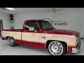 1987 Chevrolet R10 C10 low miles two tone drop 22 coy wheels slosh tubs SOLD