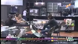 ليان ونينا يستفزون عبدالسلام 